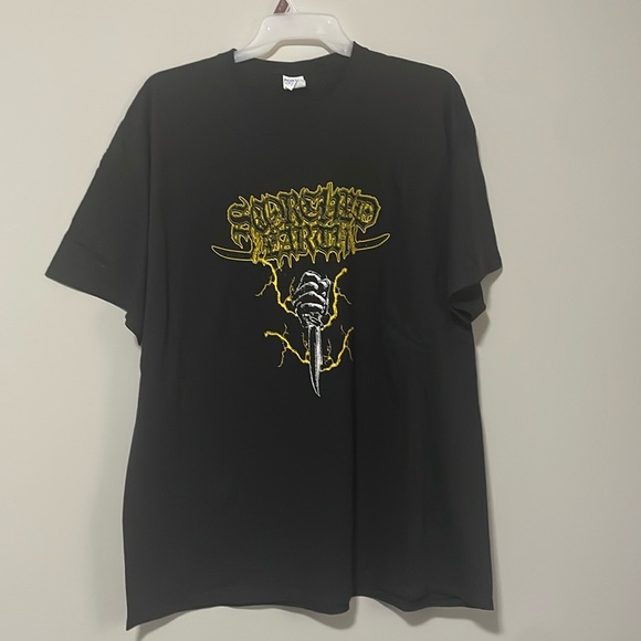BRAND NEW SCORCHED EARTH BAND TEE SIZE 3XL - Picture 1 of 3